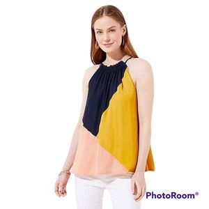 Loft ● Colorblock Blouse